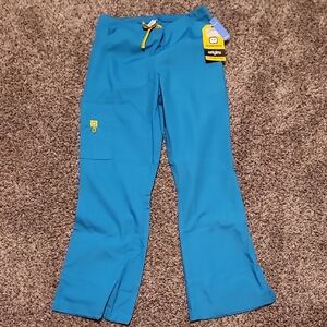 WonderWink Womens Blue Scrubs Pants. NWT